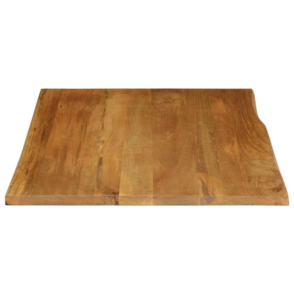 vidaXL Επιφάνεια Τραπεζιού 110x80x2,5 εκ. Live Edge Μασίφ Ξύλο Μάνγκο