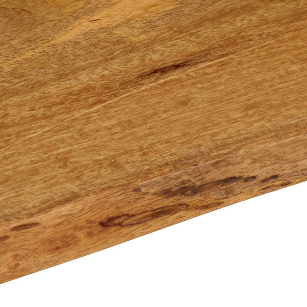 vidaXL Επιφάνεια Τραπεζιού 100x40x3,8 εκ. Live Edge Μασίφ Ξύλο Μάνγκο