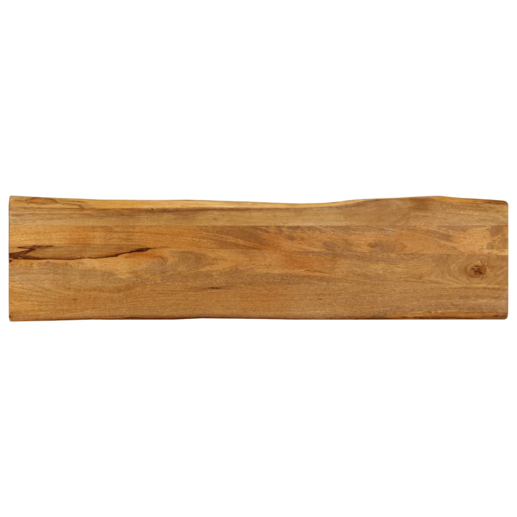 vidaXL Επιφάνεια Τραπεζιού 160x40x3,8 εκ. Live Edge Μασίφ Ξύλο Μάνγκο