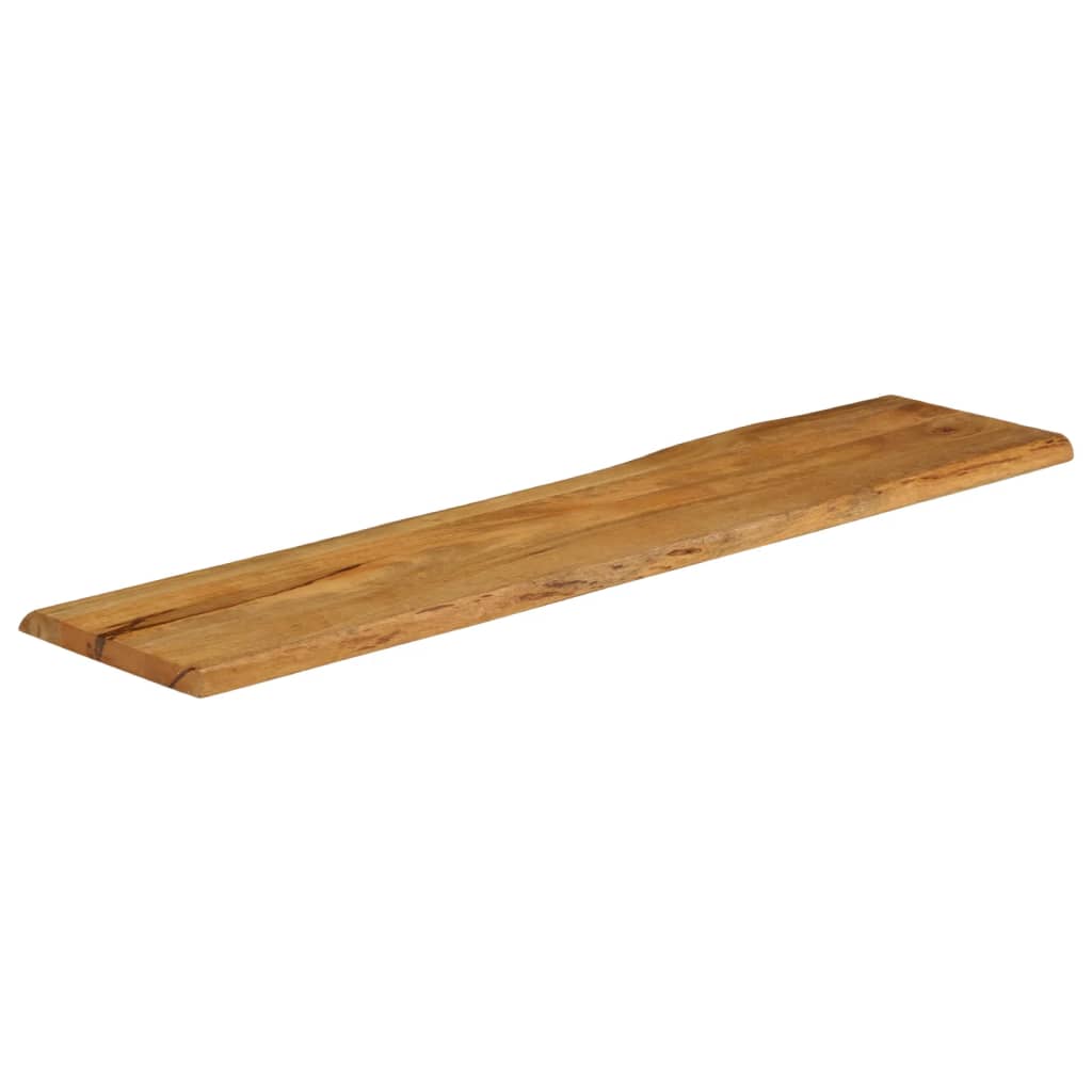 vidaXL Επιφάνεια Τραπεζιού 160x40x3,8 εκ. Live Edge Μασίφ Ξύλο Μάνγκο