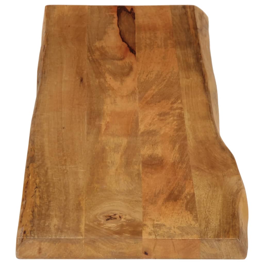 vidaXL Επιφάνεια Τραπεζιού 160x40x3,8 εκ. Live Edge Μασίφ Ξύλο Μάνγκο