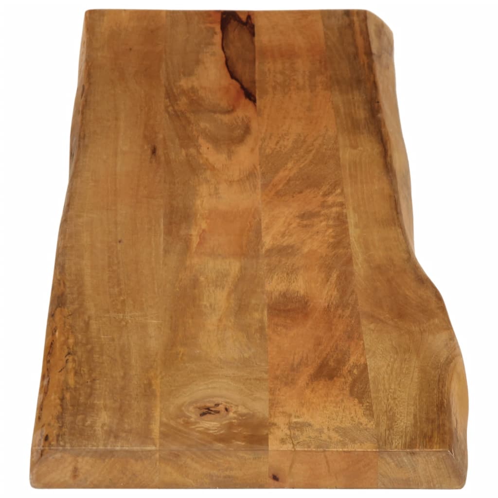vidaXL Επιφάνεια Τραπεζιού 180x40x3,8 εκ. Live Edge Μασίφ Ξύλο Μάνγκο