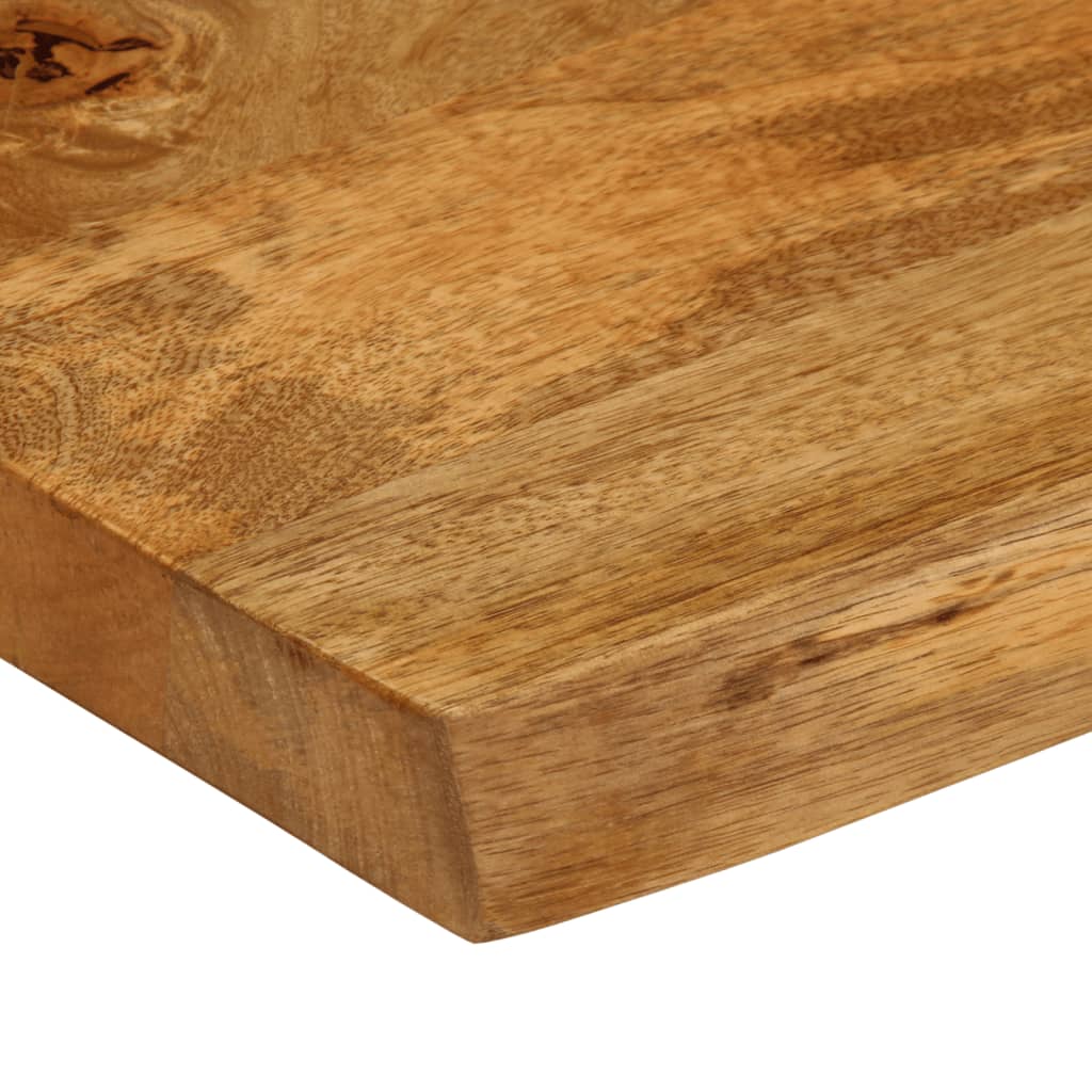 vidaXL Επιφάνεια Τραπεζιού 100x60x3,8 εκ. Live Edge Μασίφ Ξύλο Μάνγκο