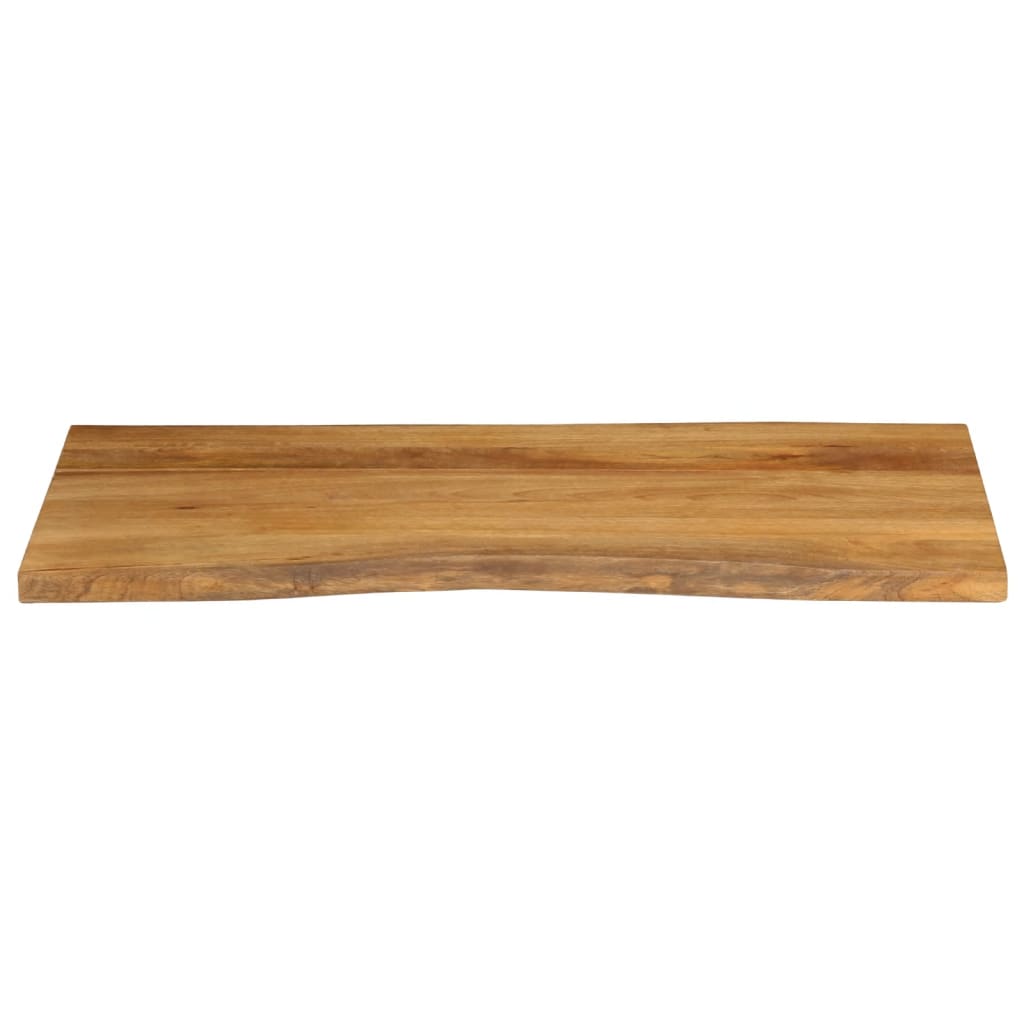 vidaXL Επιφάνεια Τραπεζιού 110x60x3,8 εκ. Live Edge Μασίφ Ξύλο Μάνγκο
