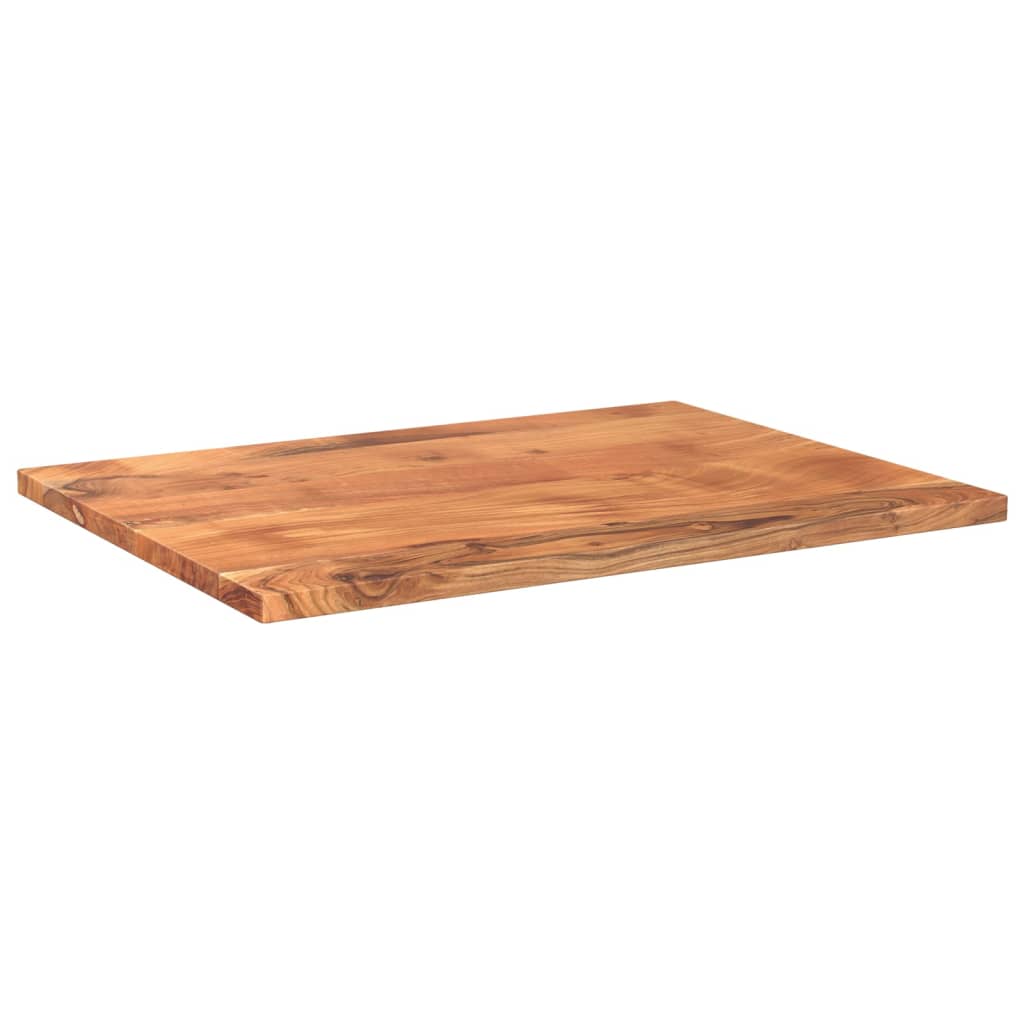 vidaXL Επιφάνεια Τραπεζιού Ορθογώνια 70x50x2,5 εκ. Μασίφ Ξύλο Ακακίας