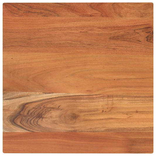 vidaXL Επιφάνεια Τραπεζιού Τετράγωνη 50x50x3,8 εκ. Μασίφ Ξύλο Ακακίας