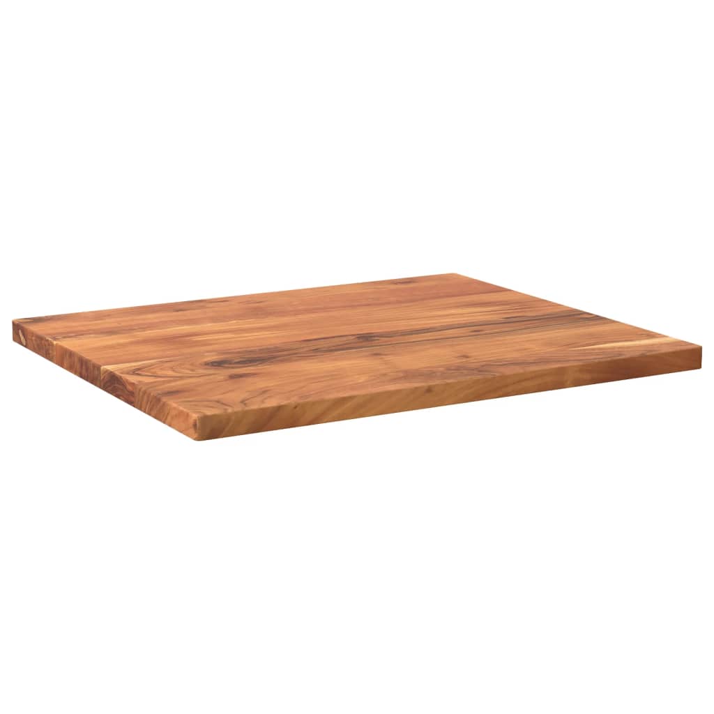 vidaXL Επιφάνεια Τραπεζιού Ορθογώνια 60x50x3,8εκ. Μασίφ Ξύλο Ακακίας