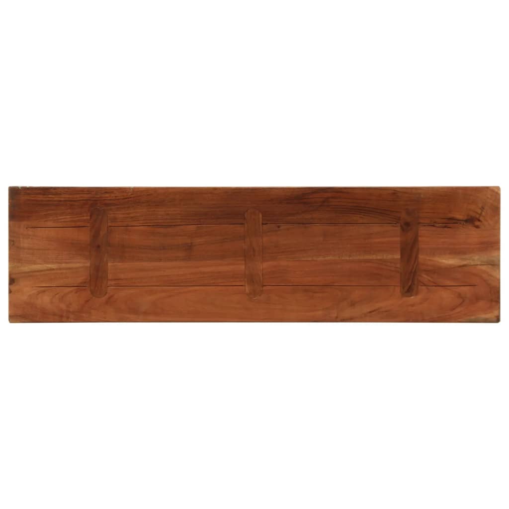 vidaXL Επιφάνεια Τραπεζιού Ορθογώνια 110x40x2,5 εκ. Ανακυκλωμένο Ξύλο