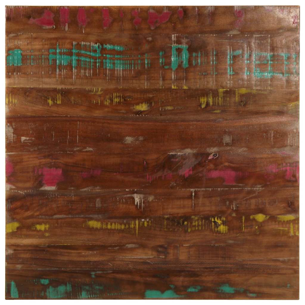 vidaXL Επιφάνεια Τραπεζιού Τετράγωνη 70x70x1,5 εκ. Ανακυκλωμένο Ξύλο
