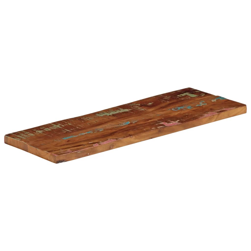 vidaXL Επιφάνεια Τραπεζιού Ορθογώνια 80x20x3,8 εκ. Ανακυκλωμένο Ξύλο