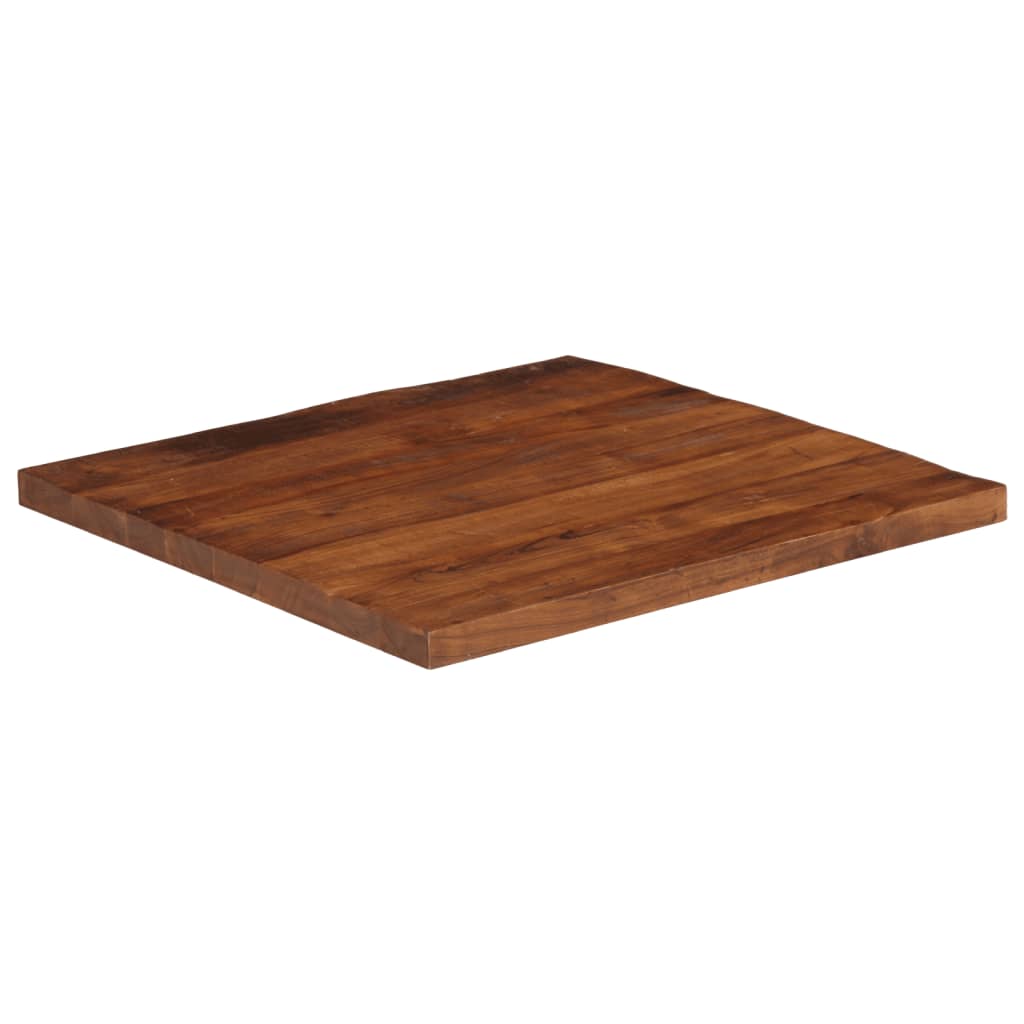 vidaXL Επιτραπέζιο 80x80x2,5 cm Τετράγωνο Μασίφ Ξύλο Ανακυκλωμένο
