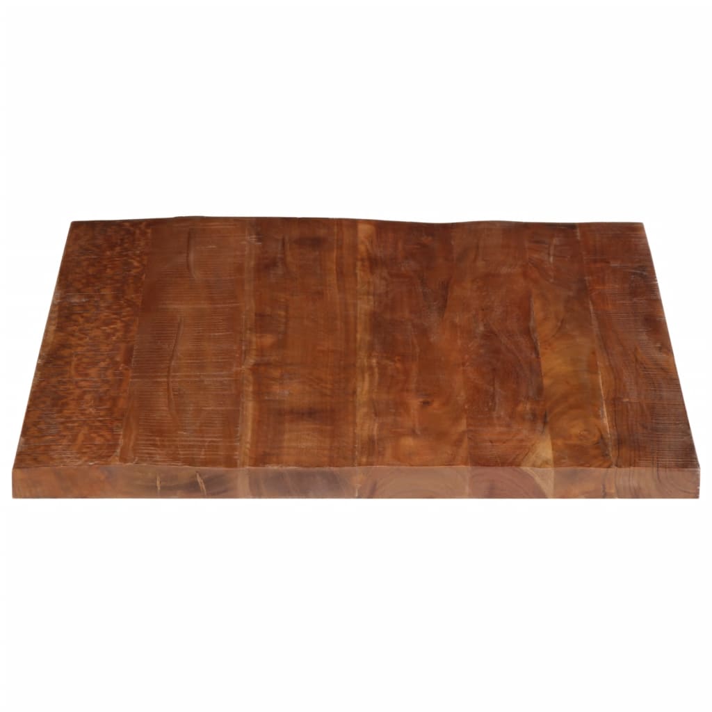 vidaXL Επιφάνεια Τραπεζιού Ορθογώνια 110x80x2,5 εκ. Μασίφ Ξύλο Ακακίας