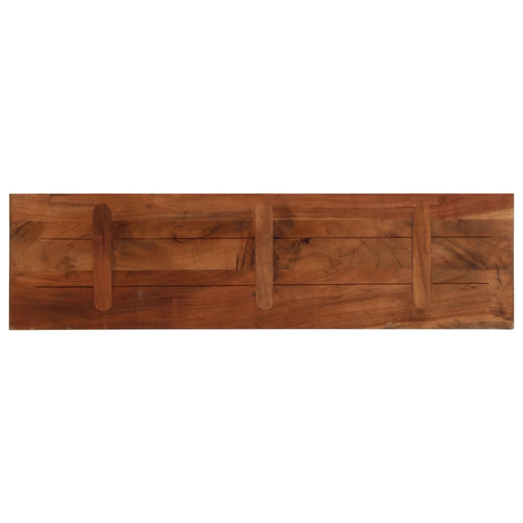 vidaXL Επιφάνεια Τραπεζιού Ορθογώνια 110x30x3,8 εκ. Ανακυκλωμένο Ξύλο