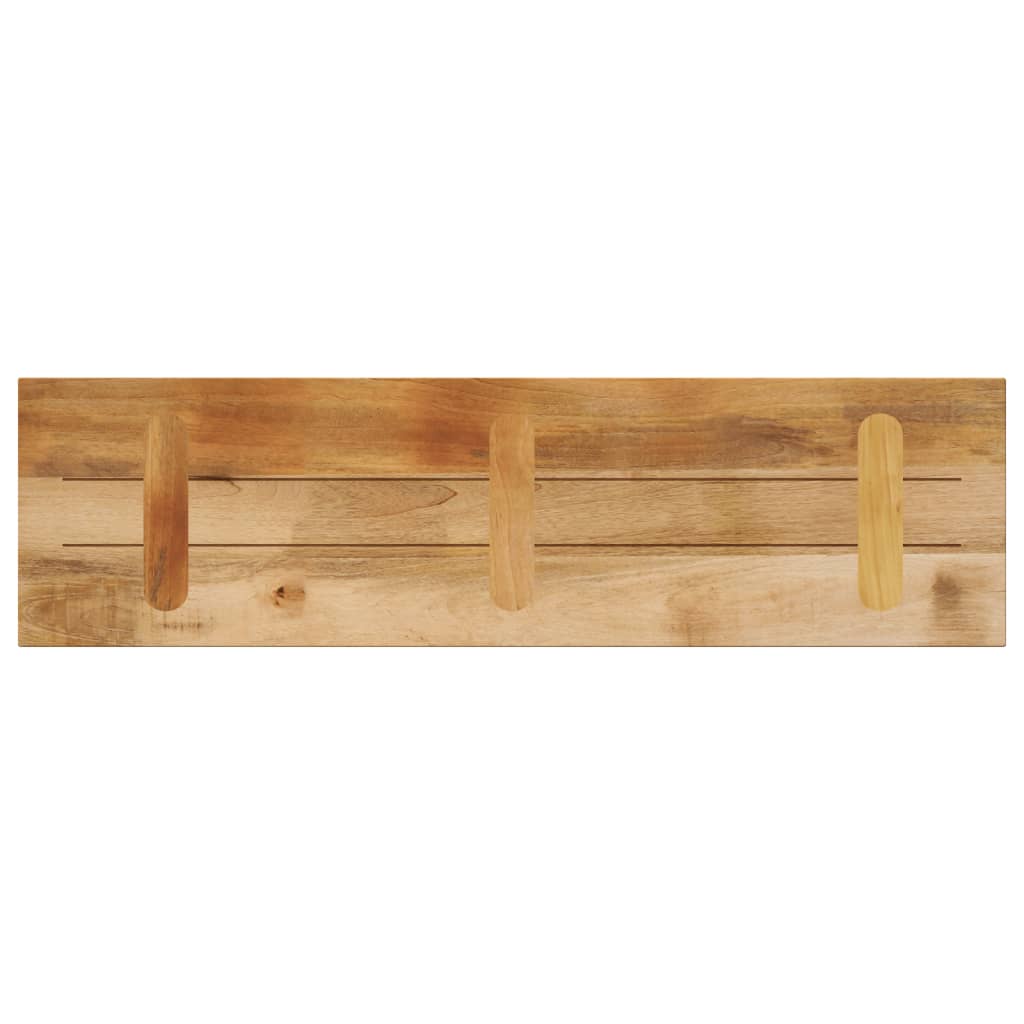 vidaXL Επιφάνεια Τραπεζιού Ορθογώνια 120x40x2,5 εκ. Μασίφ Ξύλο Μάνγκο
