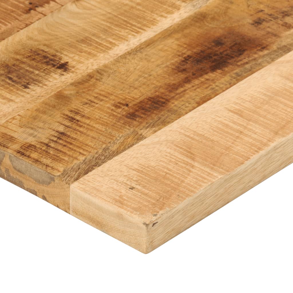 vidaXL Επιφάνεια Τραπεζιού Ορθογώνια 100x80x2,5 εκ. Μασίφ Ξύλο Μάνγκο