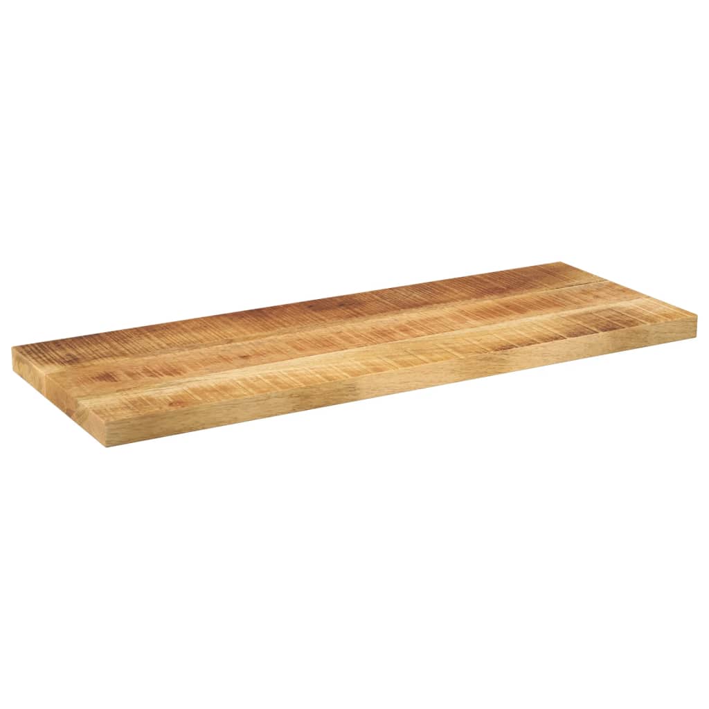 vidaXL Επιφάνεια Τραπεζιού Ορθογώνια 90x20x3,8 εκ. από Μασίφ Ξύλο και Ακατέργαστο Μάνγκο