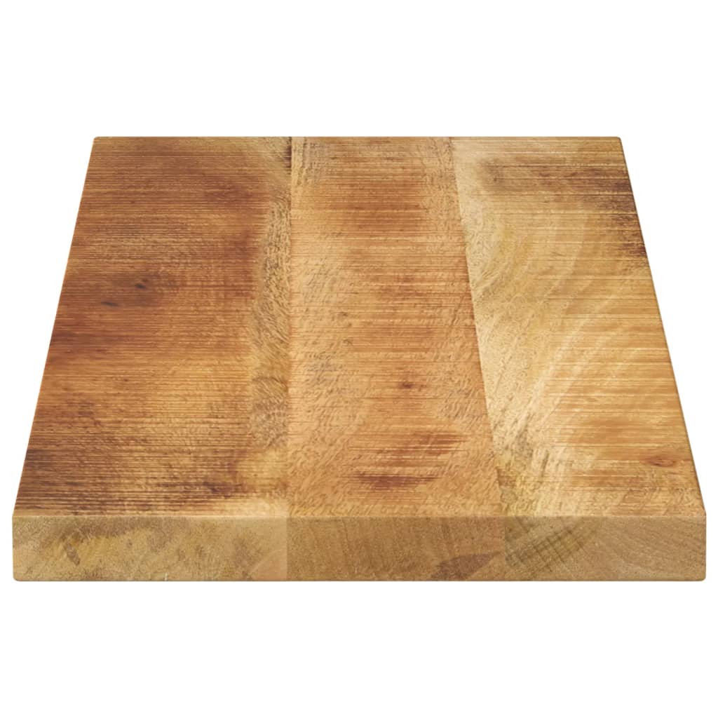 vidaXL Επιφάνεια Τραπεζιού Ορθογώνια 90x20x3,8 εκ. από Μασίφ Ξύλο και Ακατέργαστο Μάνγκο
