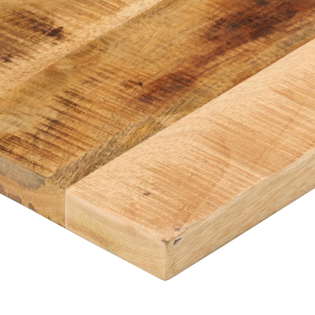 vidaXL Επιφάνεια Τραπεζιού Ορθογώνια 90x20x3,8 εκ. από Μασίφ Ξύλο και Ακατέργαστο Μάνγκο