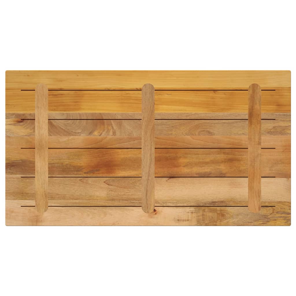 vidaXL Επιτραπέζια επιφάνεια 110x50x3,8 cm Ορθογώνια από μασίφ ξύλο