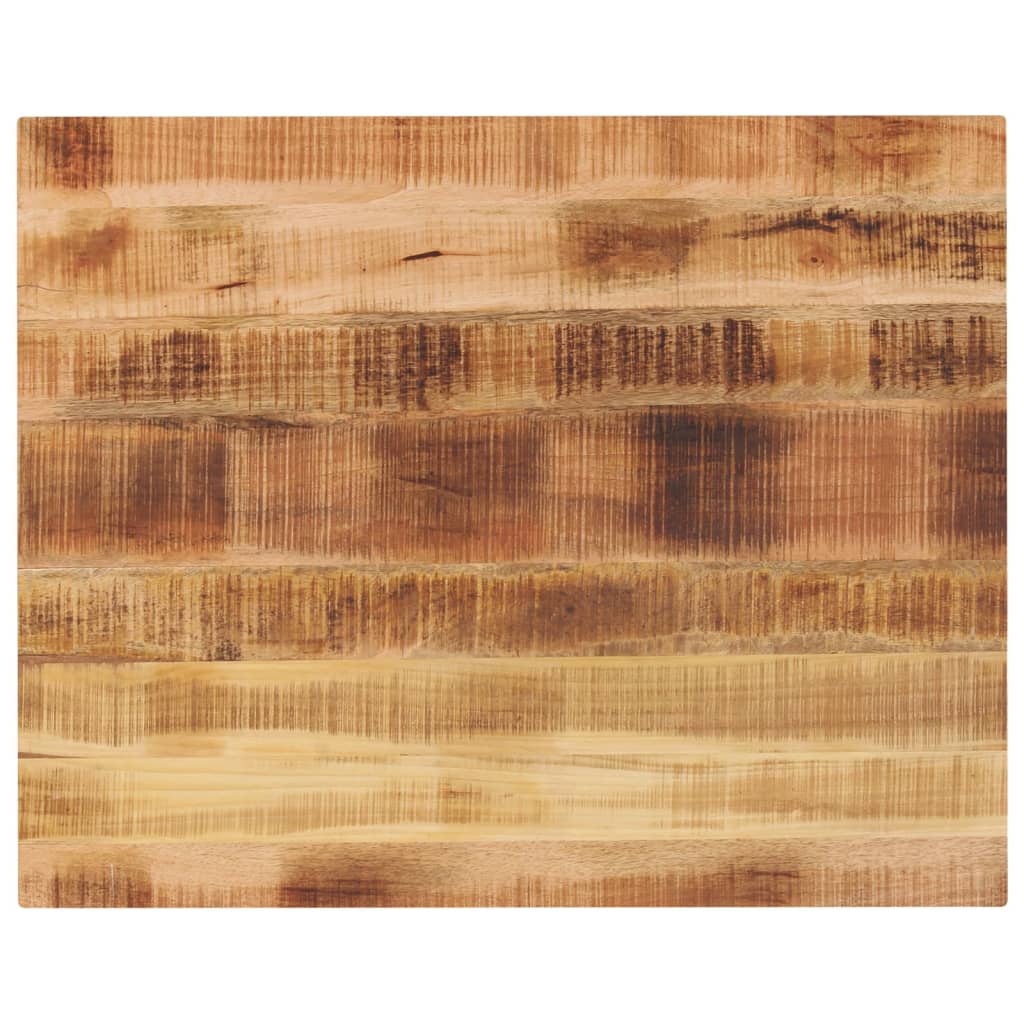 vidaXL Επιτραπέζια επιφάνεια 90x80x3,8 cm Ορθογώνια από μασίφ ξύλο
