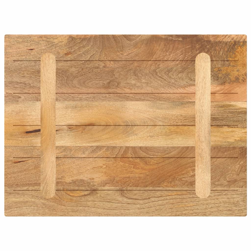 vidaXL Επιτραπέζια επιφάνεια 90x60x2,5 cm Ορθογώνια από μασίφ