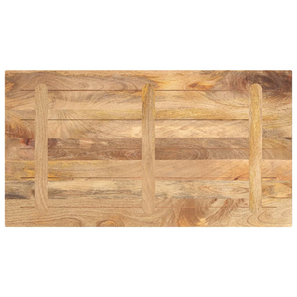 vidaXL Επιτραπέζια επιφάνεια 100x70x2,5 cm Ορθογώνια από μασίφ ξύλο