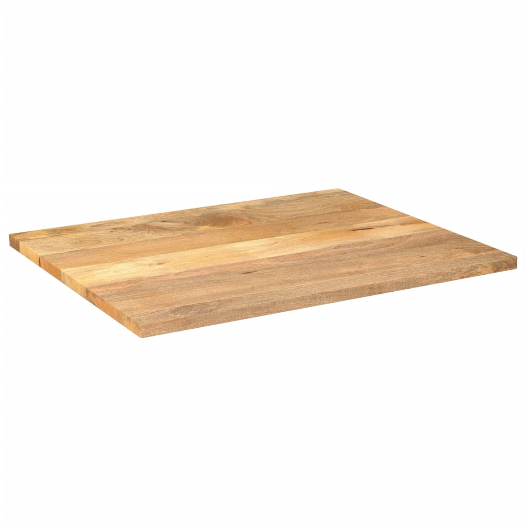 vidaXL Επιφάνεια Τραπεζιού Ορθογώνια 100x80x2,5 εκ. από Μασίφ Ξύλο Μάνγκο