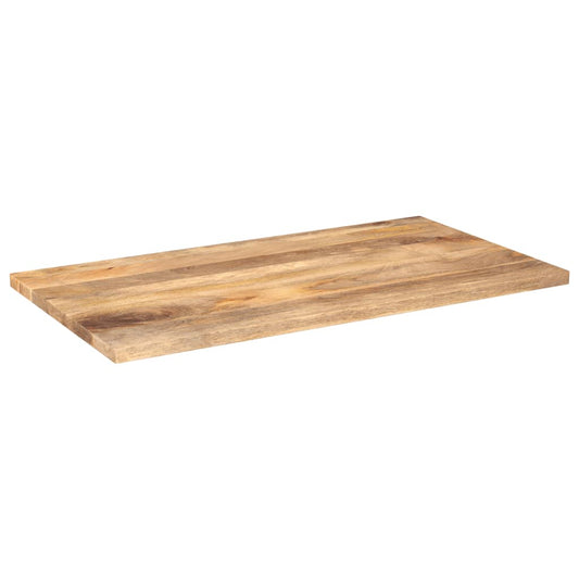 vidaXL Επιφάνεια Τραπεζιού Ορθογώνια 100x70x3,8 εκ. Μασίφ Ξύλο Μάνγκο