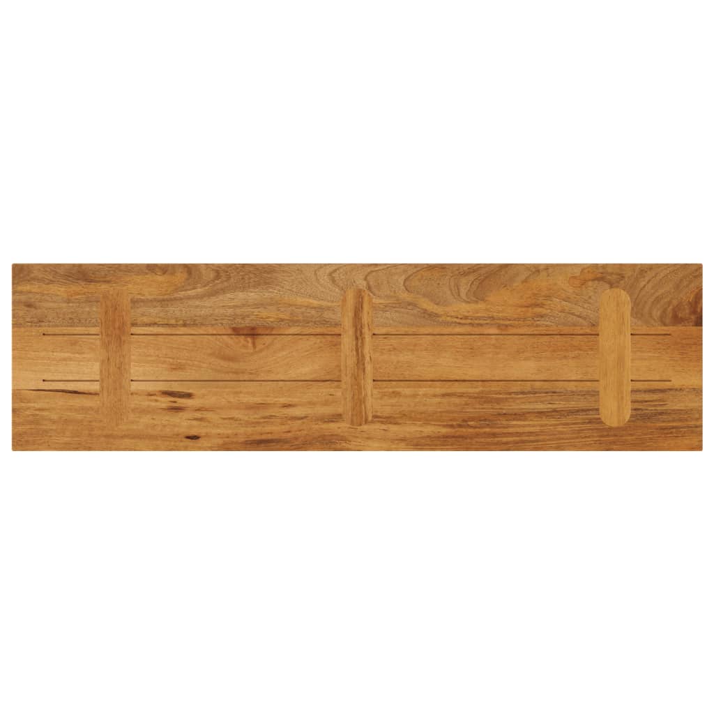 vidaXL Επιφάνεια Τραπεζιού Ορθογώνια 100x30x2,5 εκ. Μασίφ Ξύλο Μάνγκο