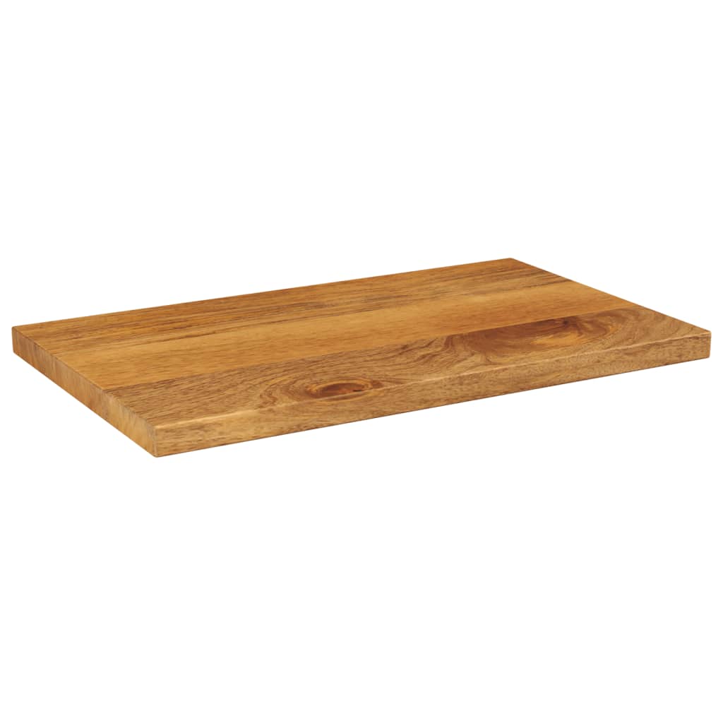 vidaXL Επιφάνεια Τραπεζιού Ορθογώνια 60x40x2,5 εκ. Μασίφ Ξύλο Μάνγκο