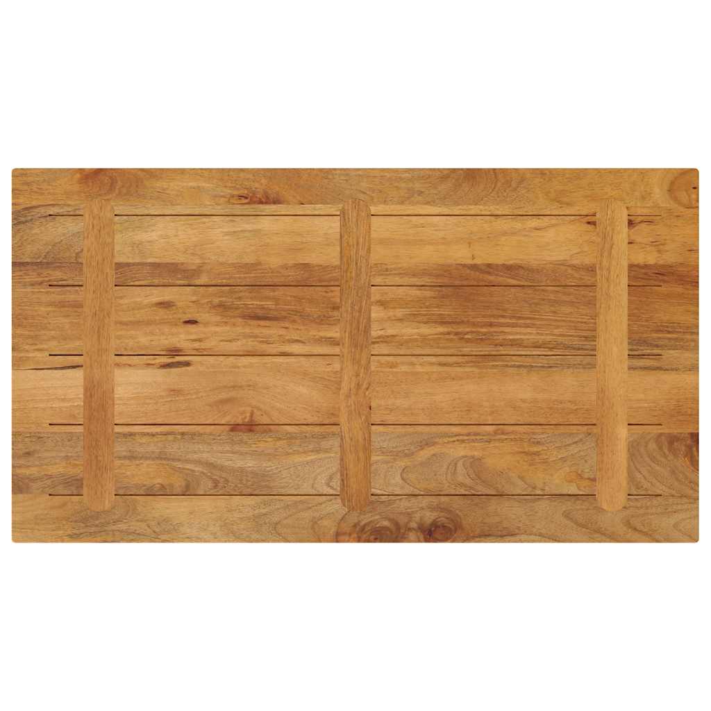 vidaXL Επιτραπέζια επιφάνεια 100x60x2,5 cm Ορθογώνια από μασίφ ξύλο