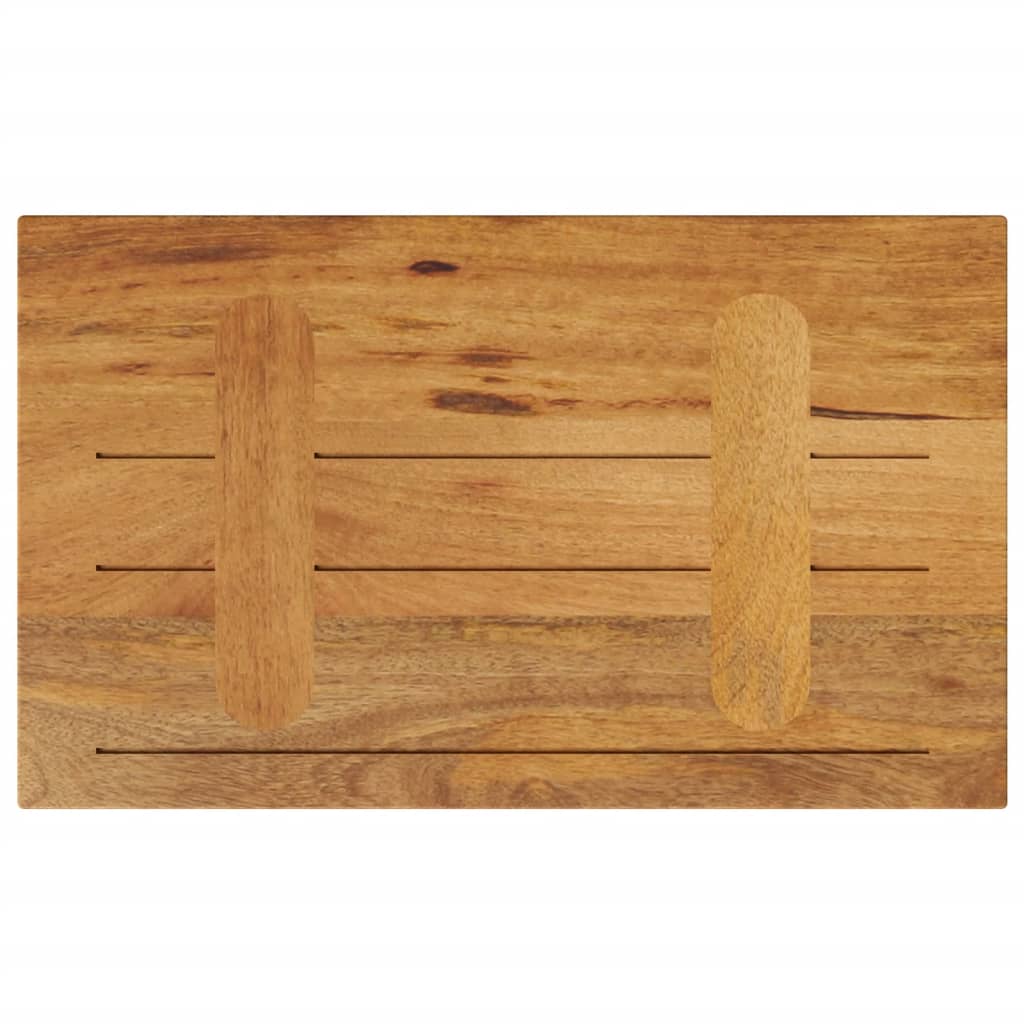 vidaXL Επιφάνεια Τραπεζιού Ορθογώνια 60x20x3,8 εκ. από Μασίφ Ξύλο Μάνγκο
