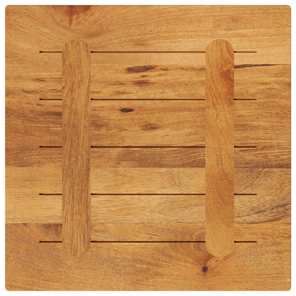vidaXL Επιφάνεια Τραπεζιού Τετράγωνη 60x60x3,8 εκ. Μασίφ Ξύλο Μάνγκο