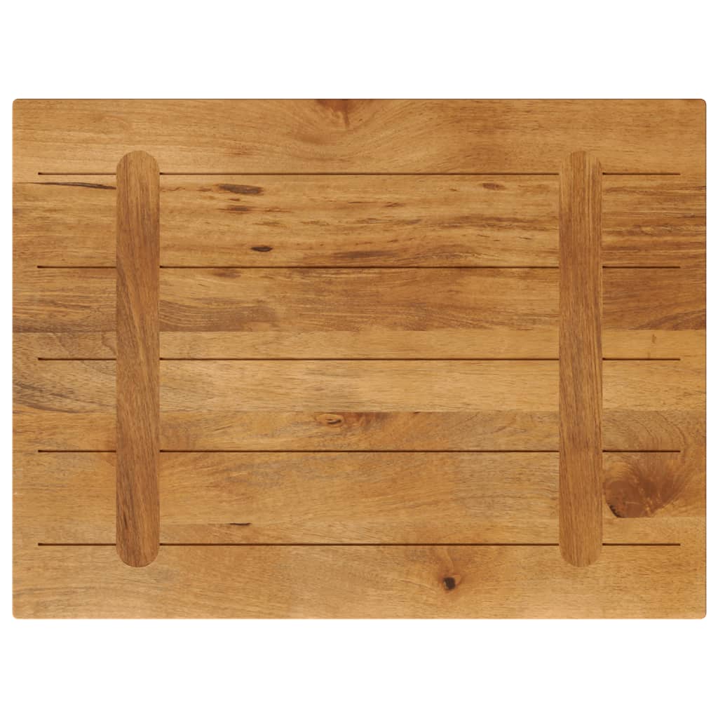 vidaXL Επιφάνεια Τραπεζιού Ορθογώνια 70x60x3,8 εκ. Μασίφ Ξύλο Μάνγκο