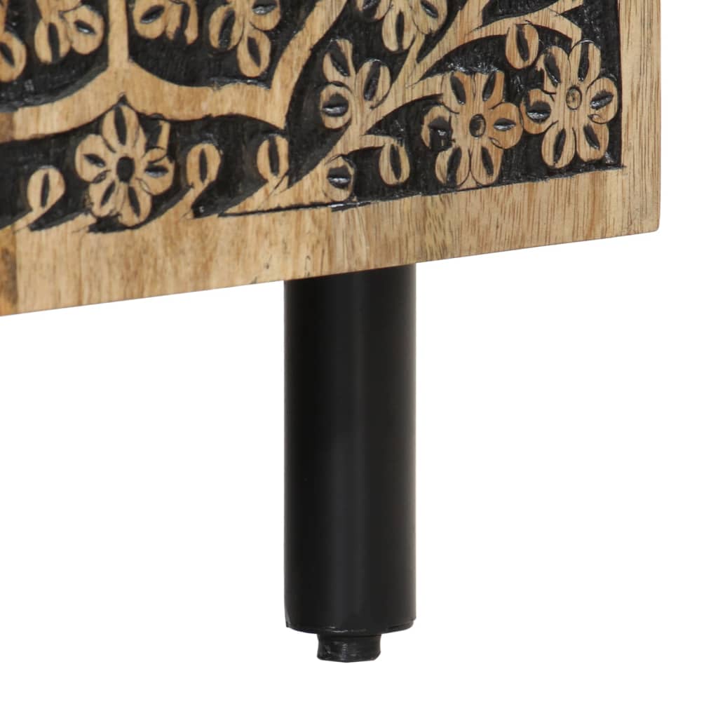 vidaXL Τραπεζάκι Σαλονιού 100 x 54 x 40 εκ. από Μασίφ Ξύλο Μάνγκο