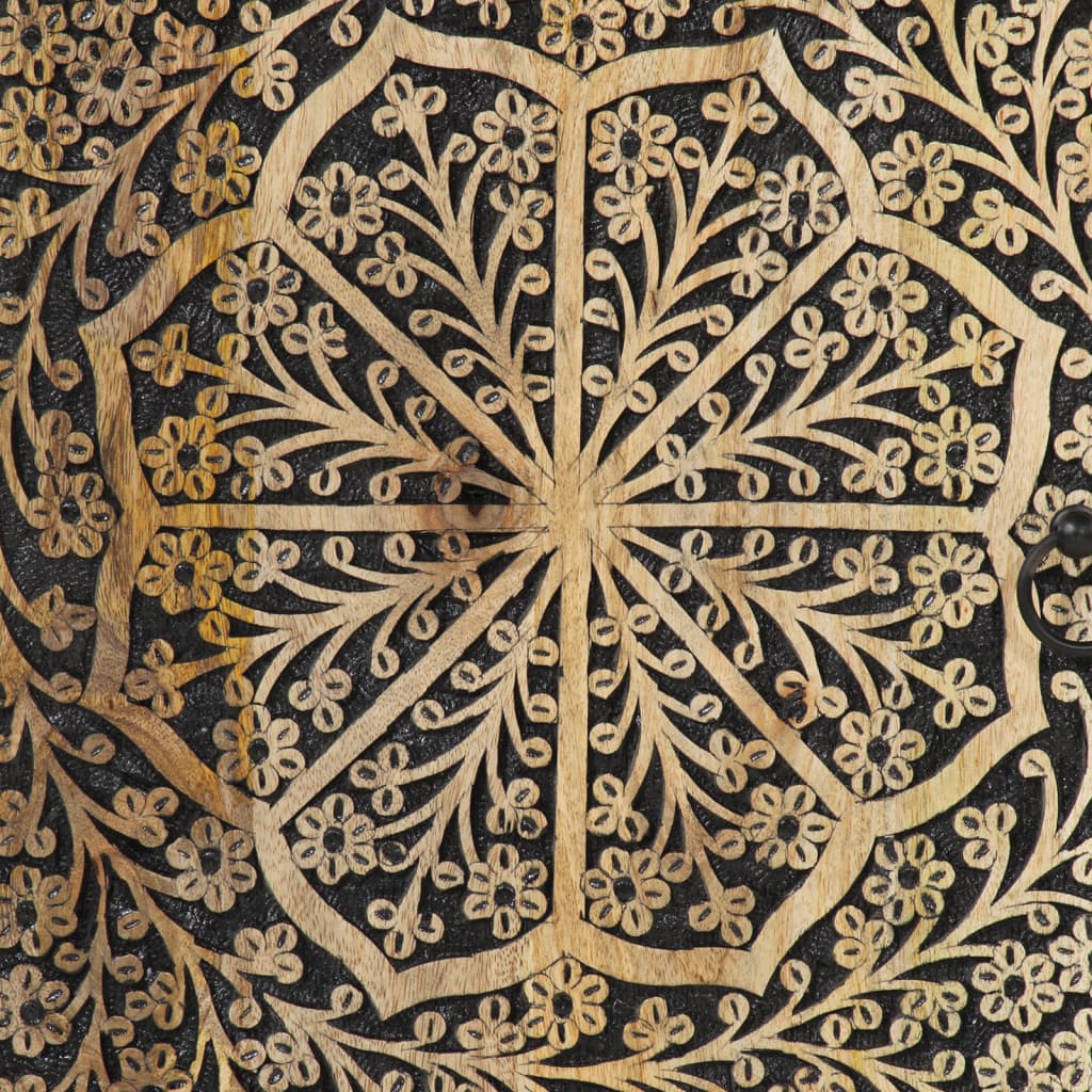 vidaXL Βοηθητικό Ντουλάπι 40 x 33 x 75 εκ. από Μασίφ Ξύλο Μάνγκο