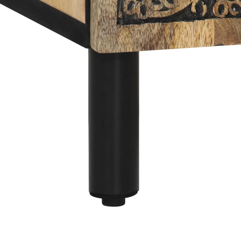 vidaXL Βοηθητικό Ντουλάπι 60 x 33 x 75 εκ. από Μασίφ Ξύλο Μάνγκο