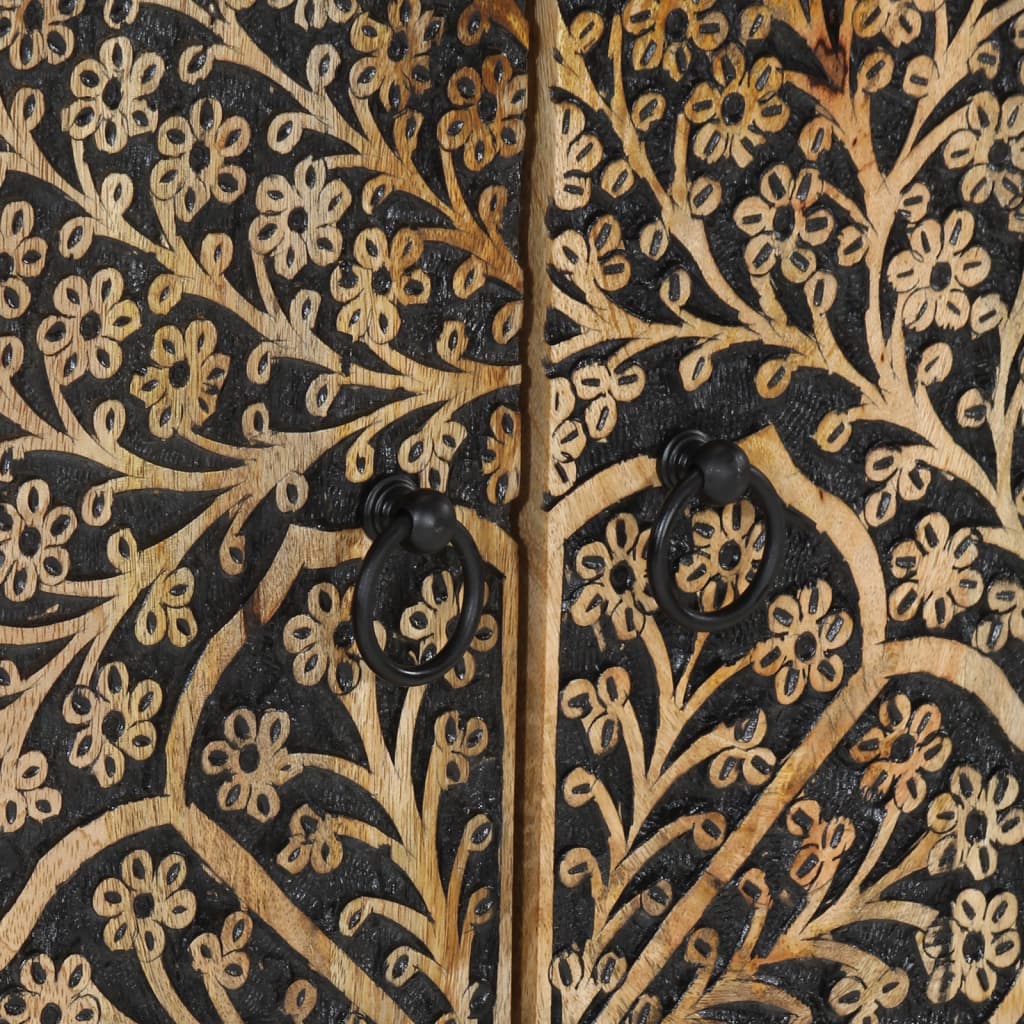 vidaXL Βοηθητικό Ντουλάπι 60 x 33 x 75 εκ. από Μασίφ Ξύλο Μάνγκο