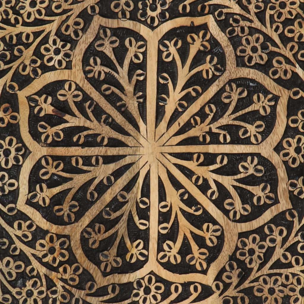 vidaXL Βοηθητικό Ντουλάπι 40 x 33 x 110 εκ. από Μασίφ Ξύλο Μάνγκο