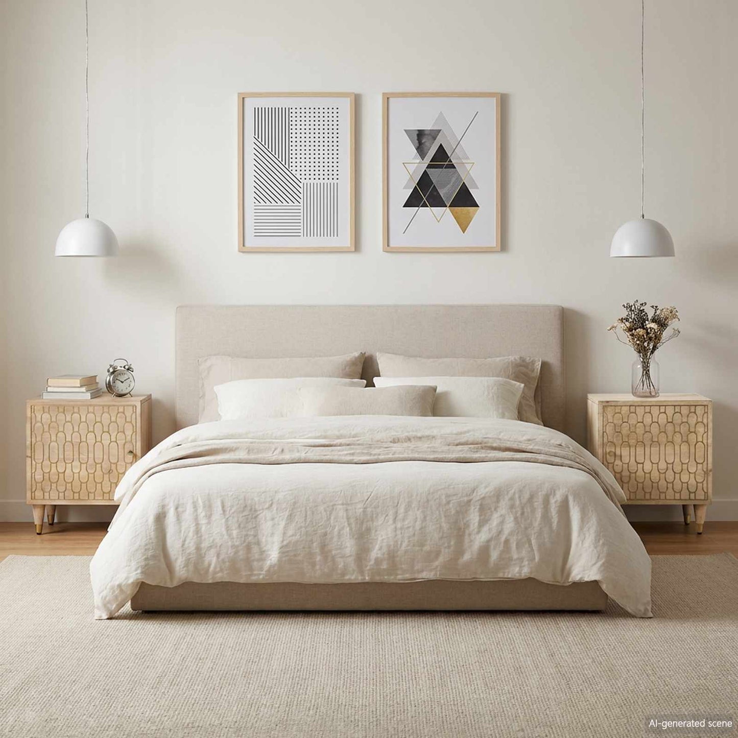 vidaXL Κομοδίνα 2 τεμ. 40 x 33 x 46 εκ. από Μασίφ Ξύλο Μάνγκο