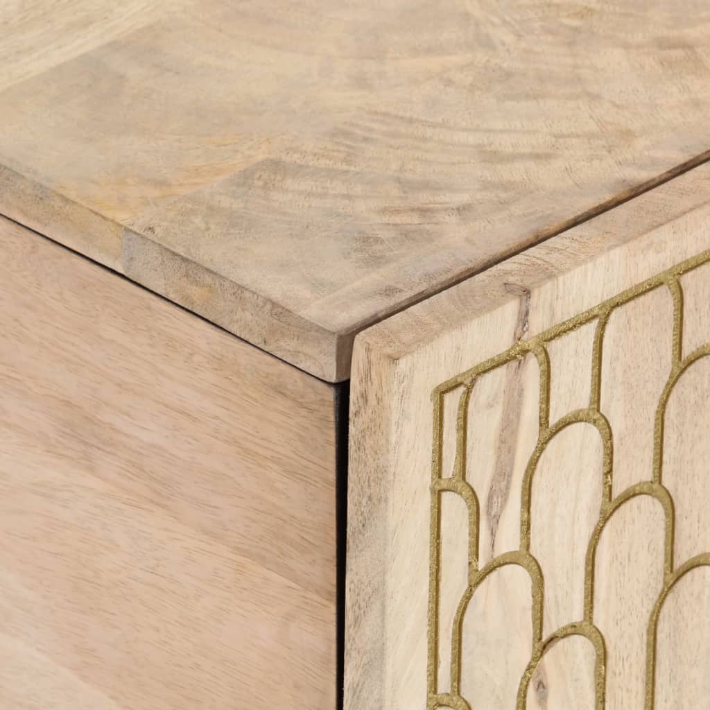 vidaXL Τραπεζάκι Σαλονιού 100 x 54 x 40 εκ. από Μασίφ Ξύλο Μάνγκο