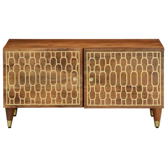 vidaXL Τραπεζάκι Σαλονιού 80 x 50 x 40 εκ. από Μασίφ Ξύλο Μάνγκο