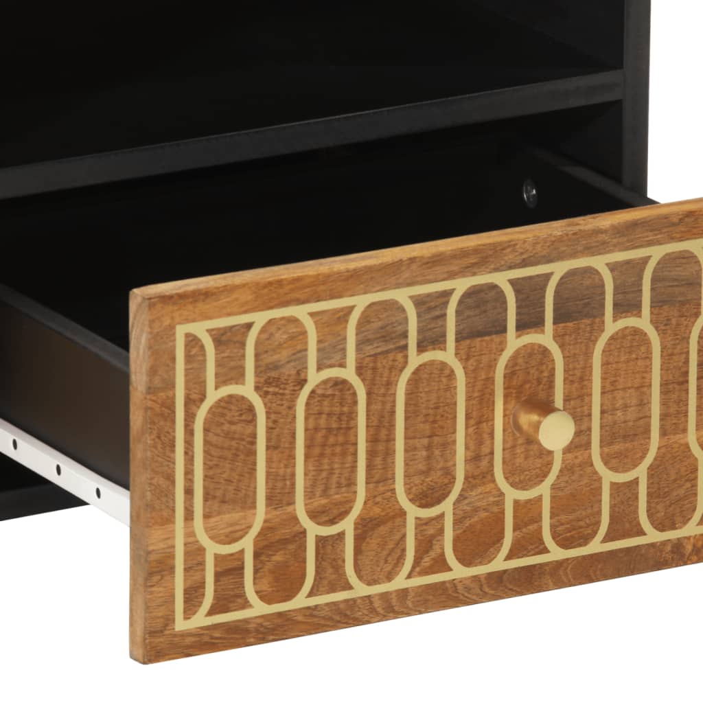 vidaXL Τραπεζάκι Σαλονιού 80 x 54 x 40 εκ. από Μασίφ Ξύλο Μάνγκο