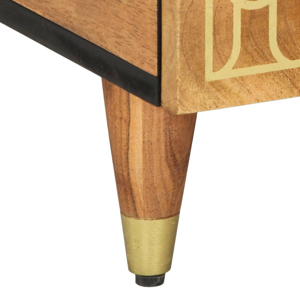 vidaXL Τραπεζάκι Σαλονιού 80 x 54 x 40 εκ. από Μασίφ Ξύλο Μάνγκο