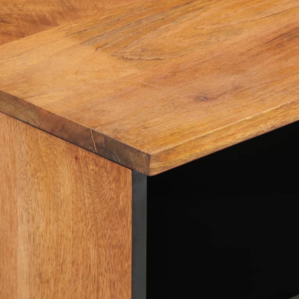 vidaXL Έπιπλο Τηλεόρασης 100 x 33 x 46 εκ. από Μασίφ Ξύλο Μάνγκο