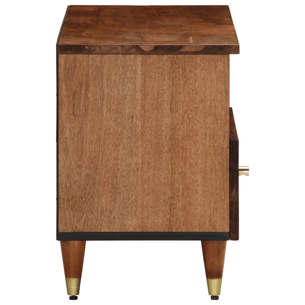 vidaXL Έπιπλο Τηλεόρασης 80 x 33 x 46 εκ. από Μασίφ Ξύλο Μάνγκο