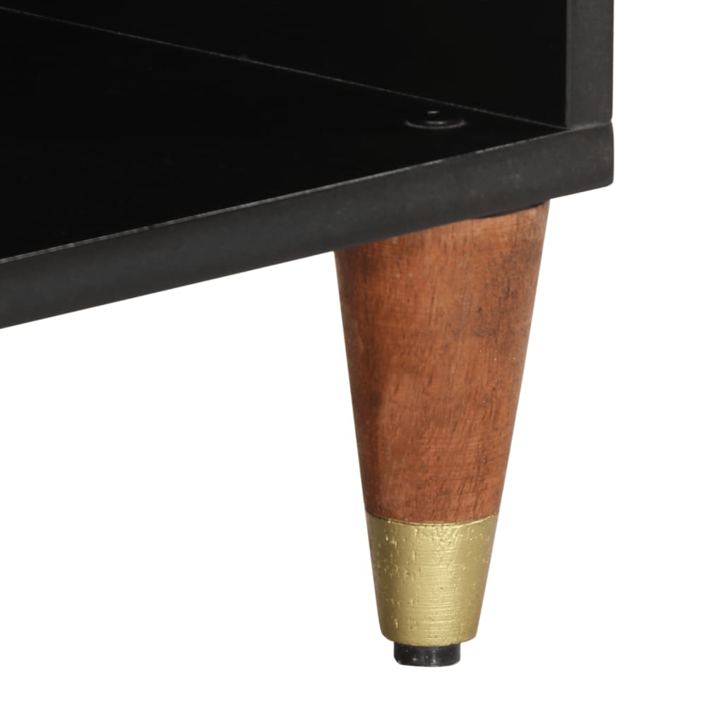 vidaXL Έπιπλο Τηλεόρασης 80 x 33 x 46 εκ. από Μασίφ Ξύλο Μάνγκο