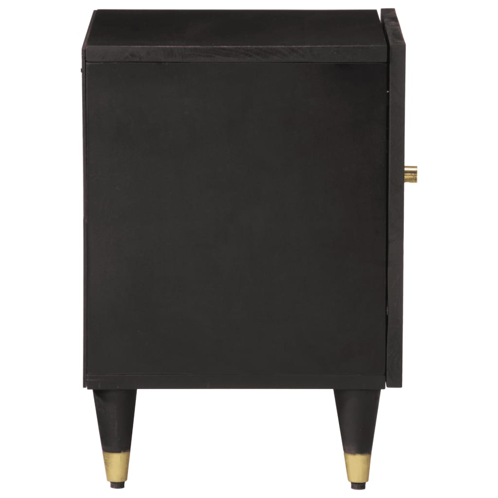 vidaXL Κομοδίνο 40 x 33 x 46 εκ. από Μασίφ Ξύλο Μάνγκο