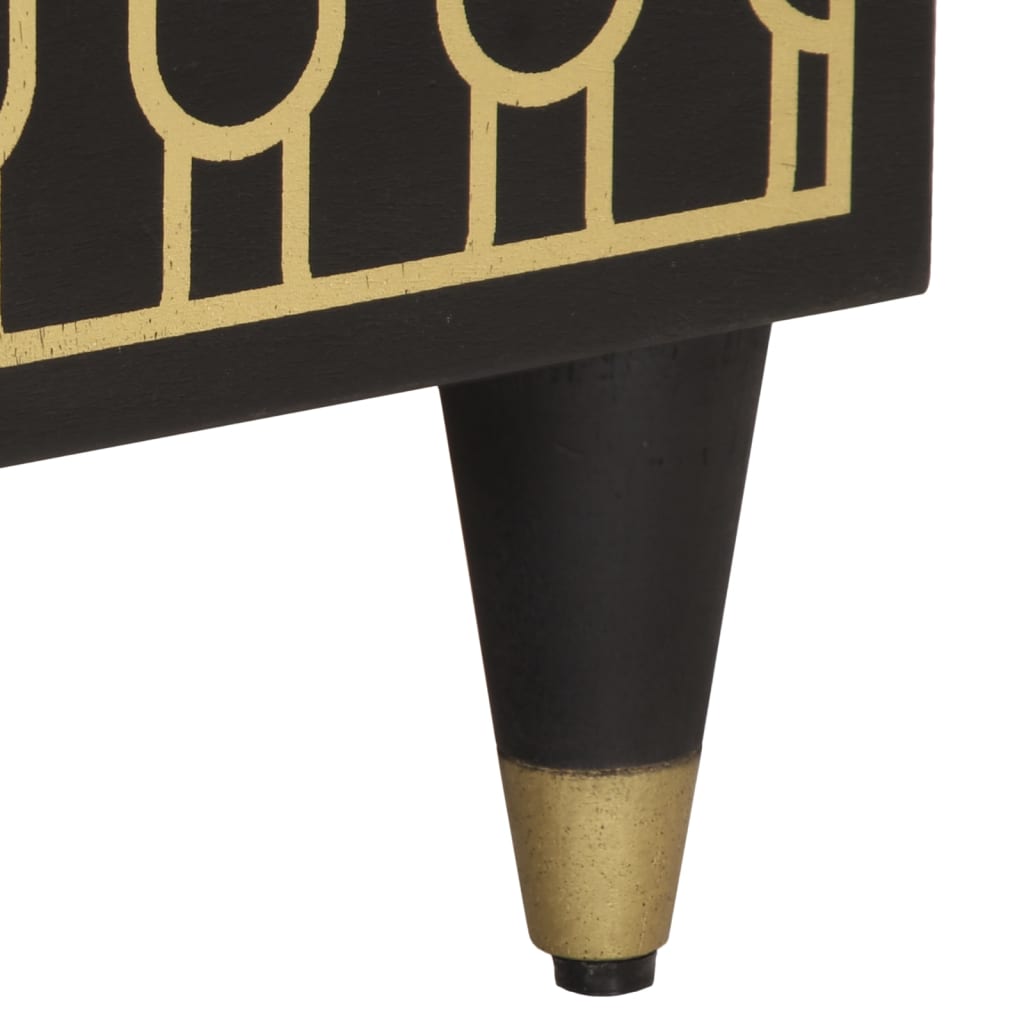 vidaXL Κομοδίνο 40 x 33 x 46 εκ. από Μασίφ Ξύλο Μάνγκο