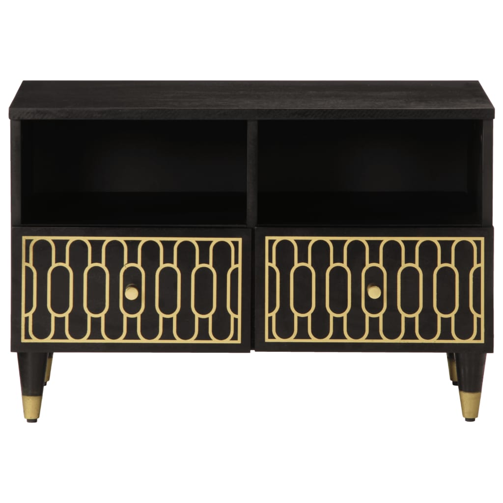 vidaXL Έπιπλο Τηλεόρασης 70 x 33 x 46 εκ. από Μασίφ Ξύλο Μάνγκο